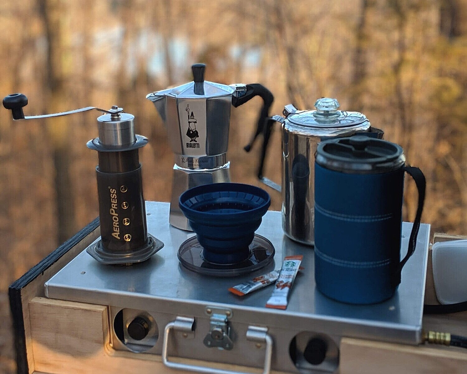 The Ultimate Outdoor Coffee Setup