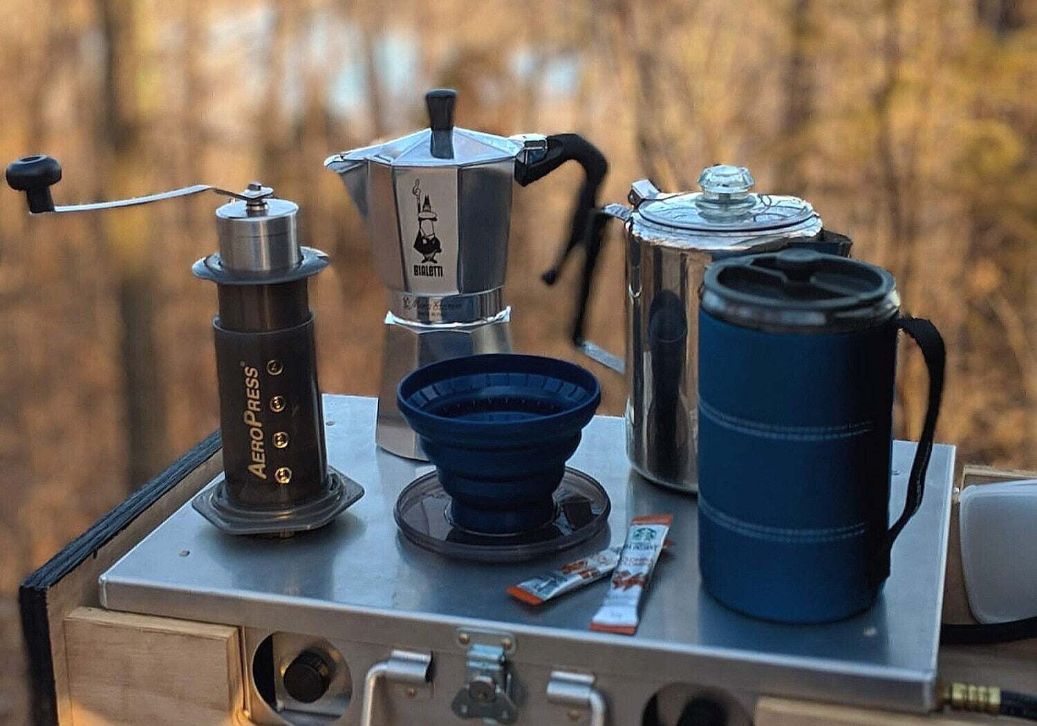 The Ultimate Outdoor Coffee Setup