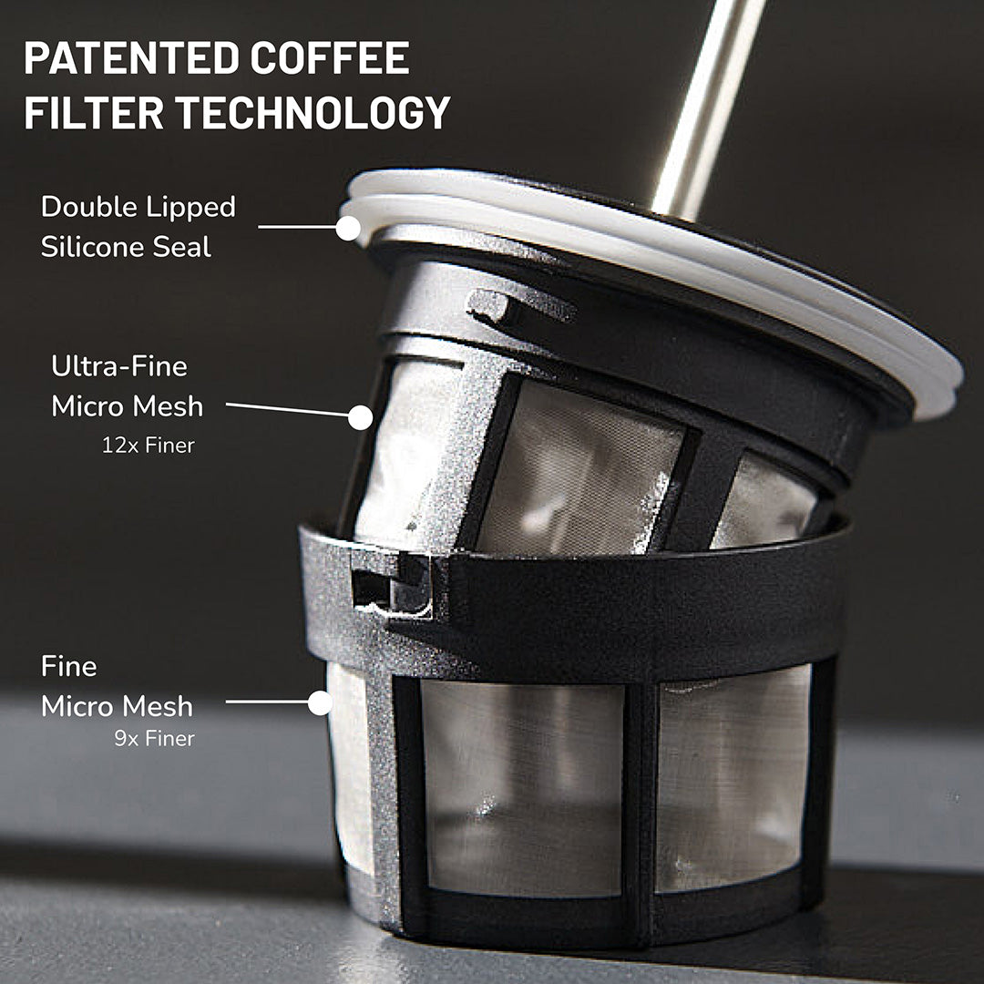 ESPRO P7 French Press Coffee Maker - Polished (18oz)