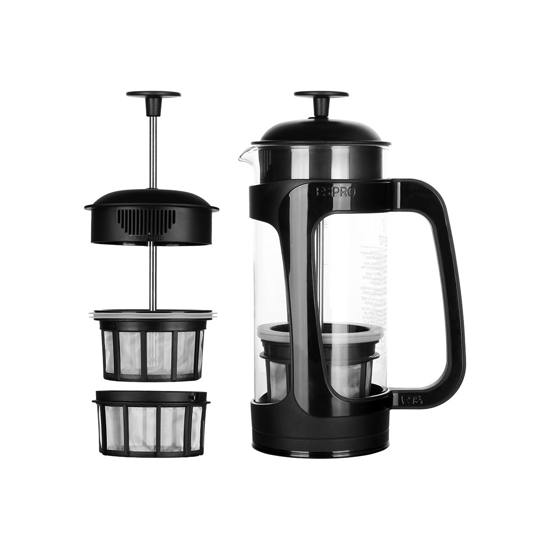 ESPRO P3 French Press Coffee Maker - Black (18oz)