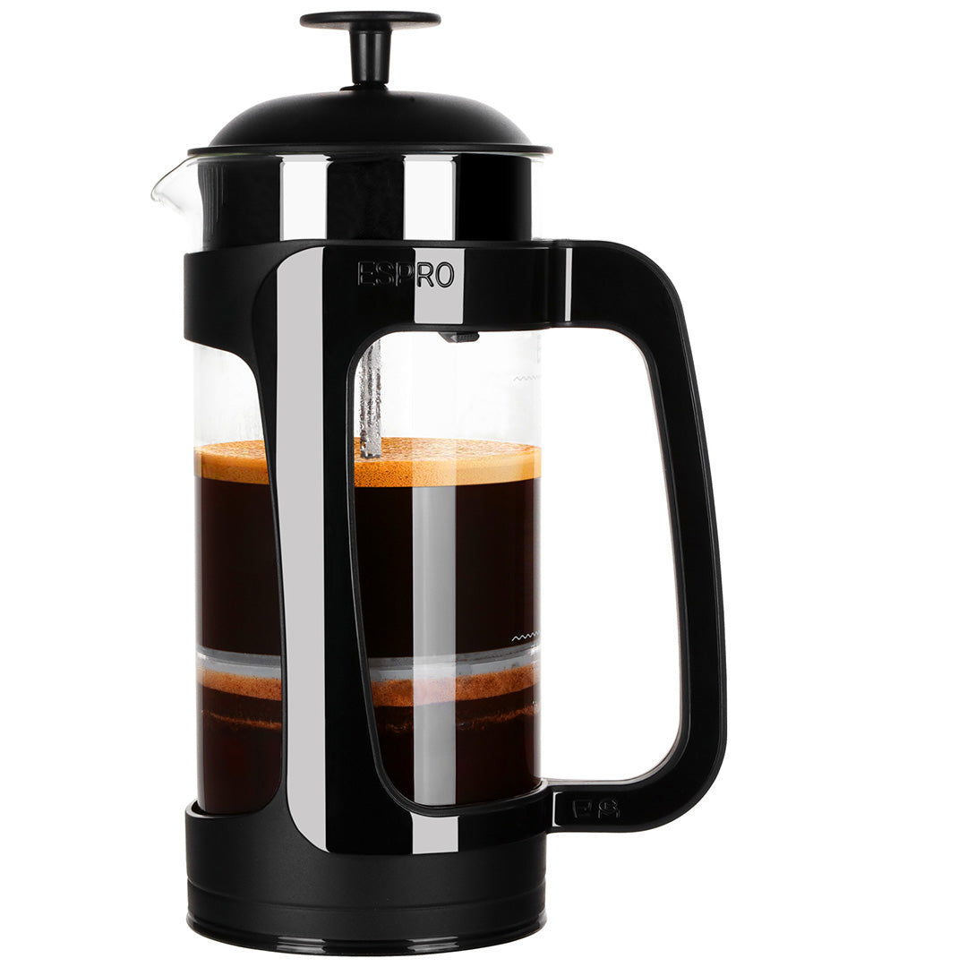 ESPRO P3 French Press Coffee Maker - Black (18oz)