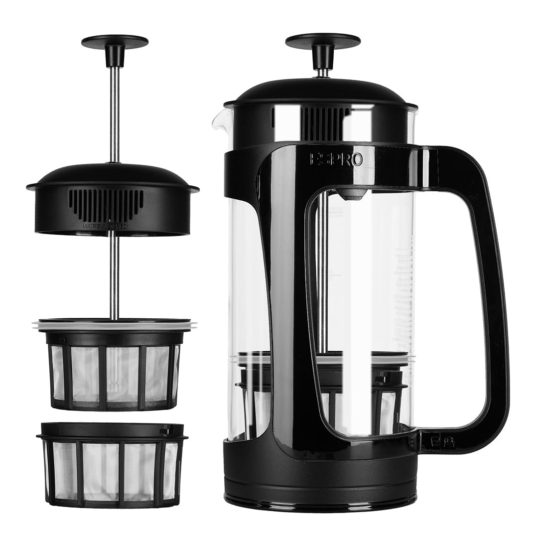 ESPRO P3 French Press Coffee Maker - Black (32oz)