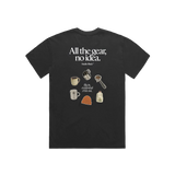 All The Gear Oversized T-Shirt - Black