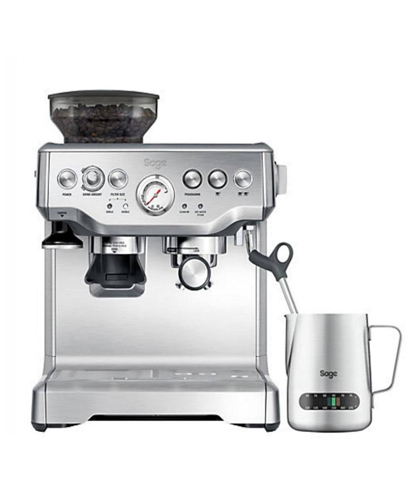 Sage The Barista Express Espresso Machine With Temp Control Milk Jug