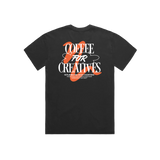 Coffee for Creatives Oversized T-Shirt - Black