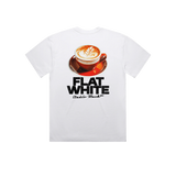 Retro Flat White Tee