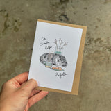 Cats, Croissants and Coffee Card