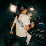 Iced Coffee Great Vibes Oversized T-Shirt - White