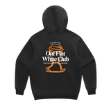 Oat Flat White Club Hoodie - Black