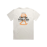 Oat Flat White Club Oversized T-Shirt - Oat Milk