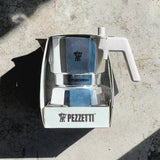 Pezzetti Futurexpress Moka Pot - Aluminium