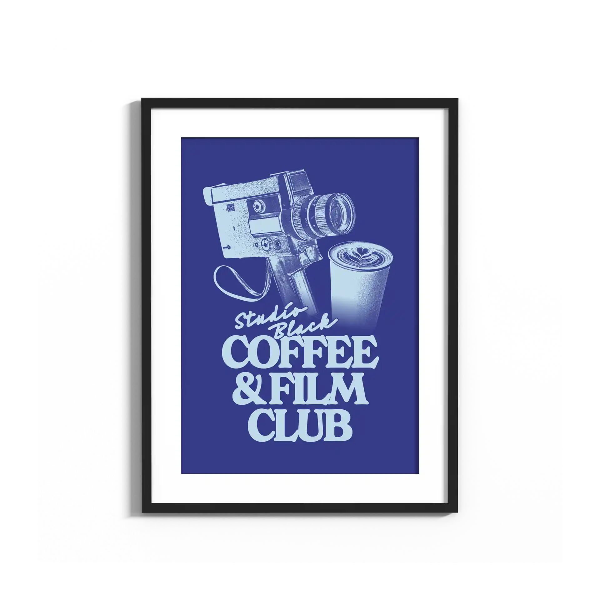 "Coffee & Film Club" Poster Print