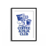 "Coffee & Film Club" Poster Print