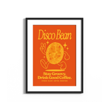 "Disco Bean" Poster Print