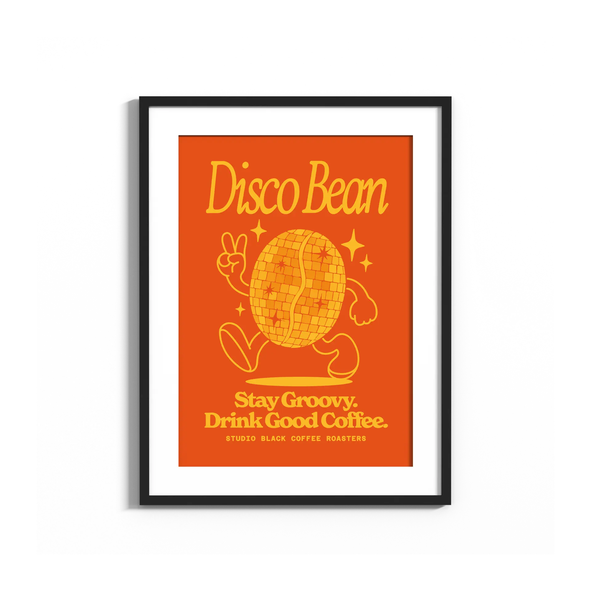 "Disco Bean" Poster Print