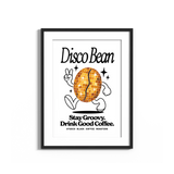 "Disco Bean" Poster Print