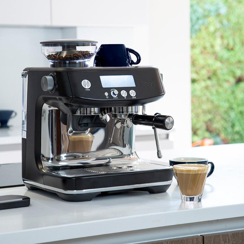 Sage The Barista Pro Espresso Machine - Black Truffle