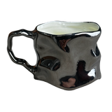 Metallic Wonky Mug