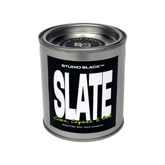 SLATE - 8oz Scented Soy Wax Candle