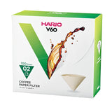 Hario V60 Coffee Filter Papers Size 02 - Brown - (100 Pack)