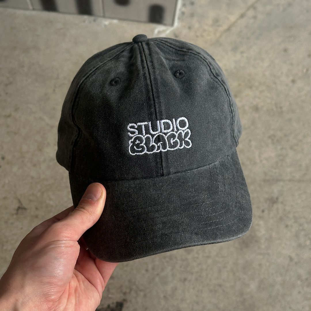 Vintage Cap – Washed Black