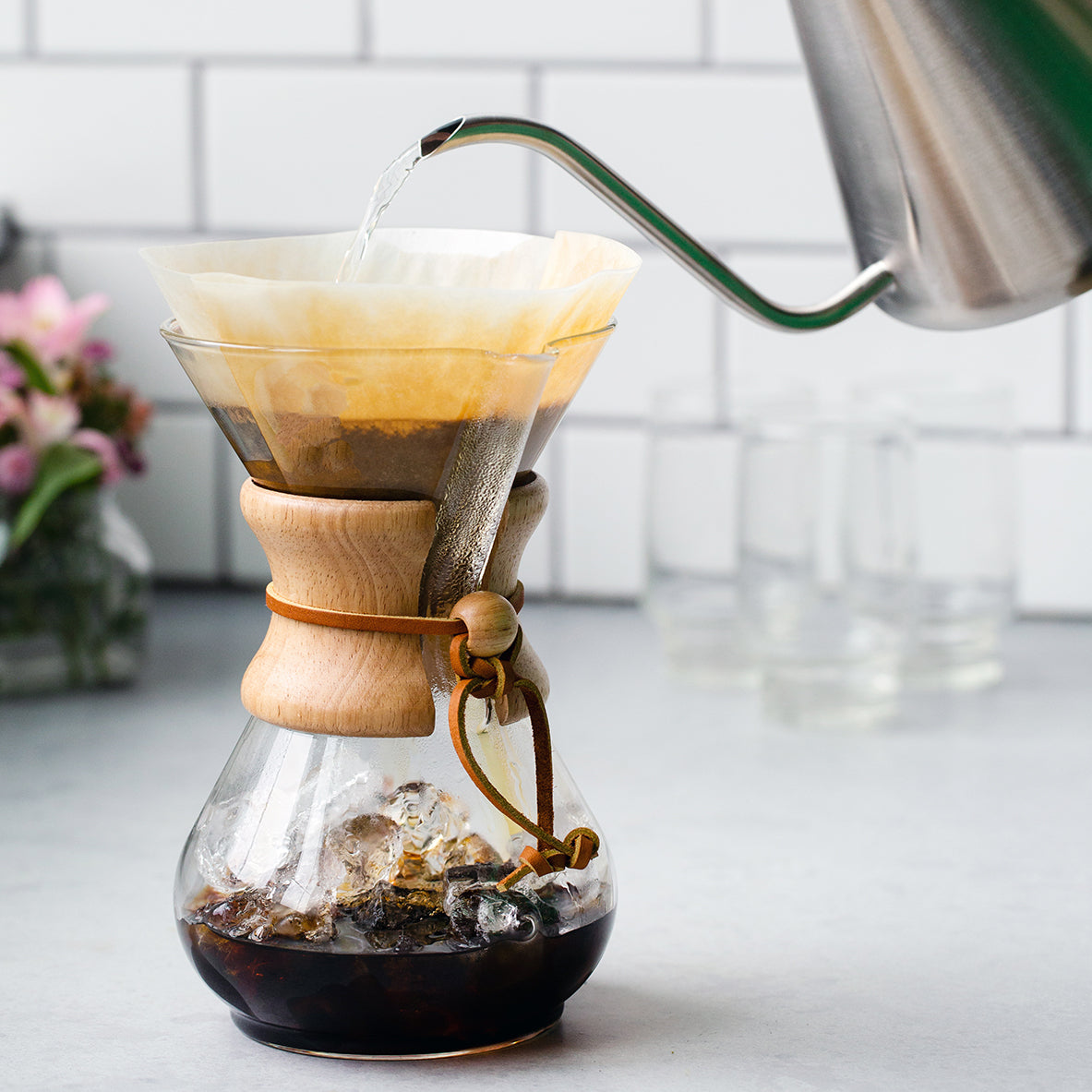 Chemex Coffee Brewer (Wooden Collar Series)