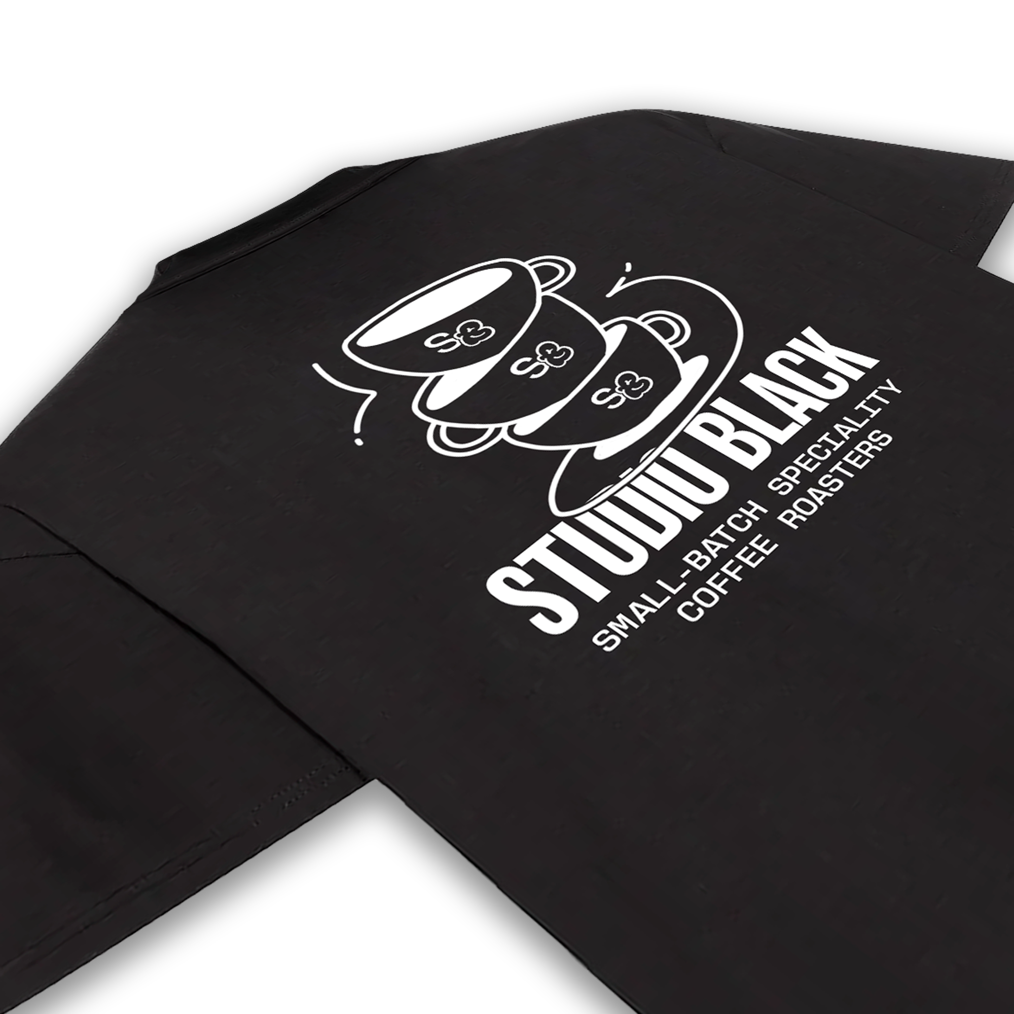 SB Coffee Cups - Archive Tee - Black