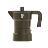 Pezzetti Solidexpress Moka Pot - Khaki